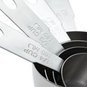 Baker's Secret 4pc Stainless Steel Measuring Cups