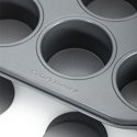 Baker's Secret Loose Base Dessert Pan 12 Cup