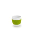 Bodum Pavina 2pc Mug Set w/ Silicone Band 80ml - Green