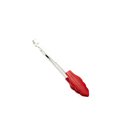 Cuisipro Silicone Tongs Red w/ Teeth 24cm