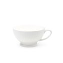 Ecology Linen Texture Footed Soup Mug