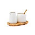 Ecology Natural Tea Set with Bamboo Tray