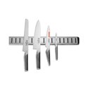 Global Chefs 4pc Knife Set w/ Magnetic Knife Rack