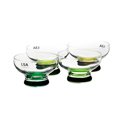LSA Coro Dessert Bowl 11.5cm Set of 4 Leaf