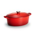 Le Creuset Oval French Oven 29cm - 4.8L Cherry Red