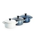 Le Creuset Mini Cocotte 9cm Set of 3 Twilight
