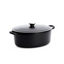 Le Creuset Oval French Oven 27cm - 4.2L Satin Black