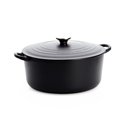 Le Creuset Round French Oven 28cm - 6.8L Satin Black