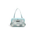 Petunia Pickle Bottom Cross Town Clutch Peaceful Portofino