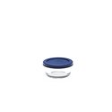 Pyrex Round Glass Storage 250ml Blue