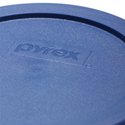 Pyrex Round Glasss Storage 473ml Blue