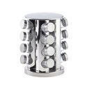 Salt & Pepper 17pc Spice Rack Set