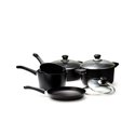 Scanpan Induction Plus 5pc Set w/ Stewpot, Dutch Oven, Fry Pan & 2 Saucepans