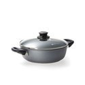 Swiss Diamond Round Casserole w/ Lid 24cm - 3L