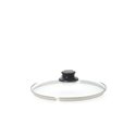 Swiss Diamond Round Tempered Glass Lid w/ Vented Knob 24cm