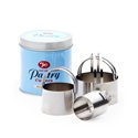 Tala 1960s Traditional Pastry Plain Cutters 4pc