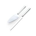 Wedgwood Vera Wang Love Knots Cake & Trowel Set Silver