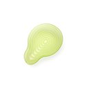 Siliconezone Ripple Shell Spoon Rest Lime