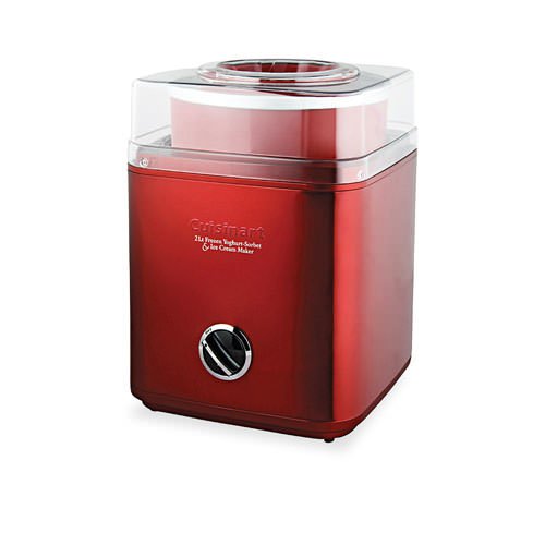 Cuisinart Ice Cream, Yoghurt & Sorbet Maker Metallic Red