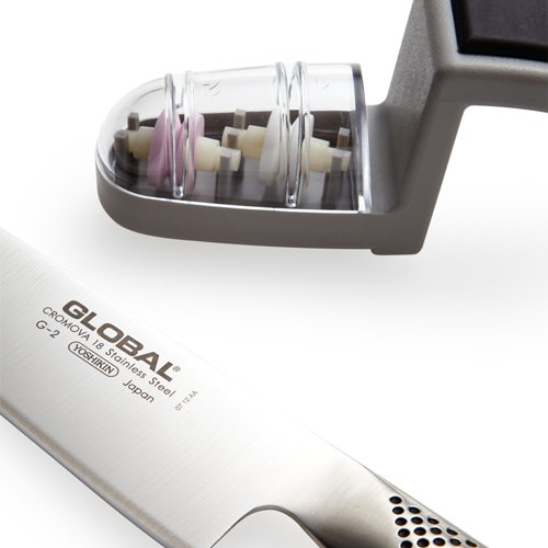 Global Cook's Knife & Sharpener Set On Sale Now!