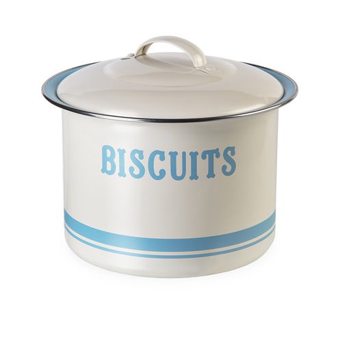 Jamie Oliver Biscuit Tin Blue On Sale Now!