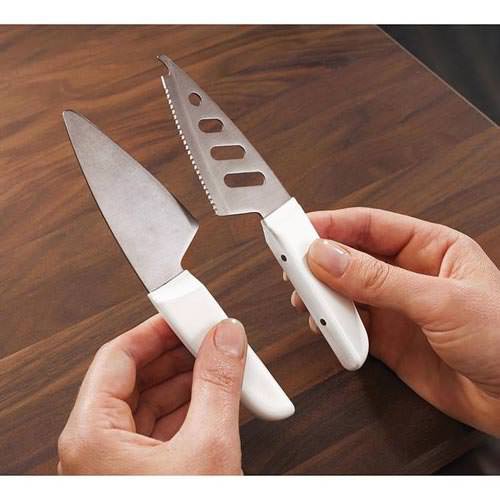Cheese  set occasion Knife White  Duo  Joseph Magnetic knife Set 4 cheese Joseph