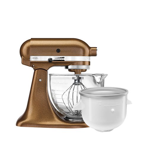 KitchenAid Platinum Collection KSM156 Stand Mixer Antique Copperw/ Ice