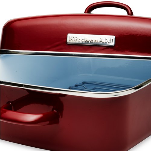 KitchenAid Porcelain Domed Roaster Enamel Red RRP260 eBay