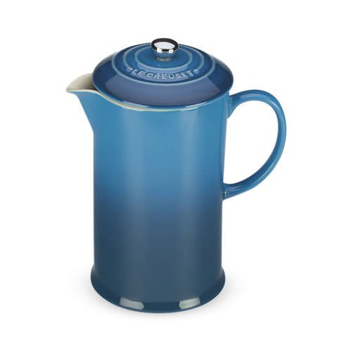 Le Creuset French Coffee Press Marseille Blue Fast Shipping