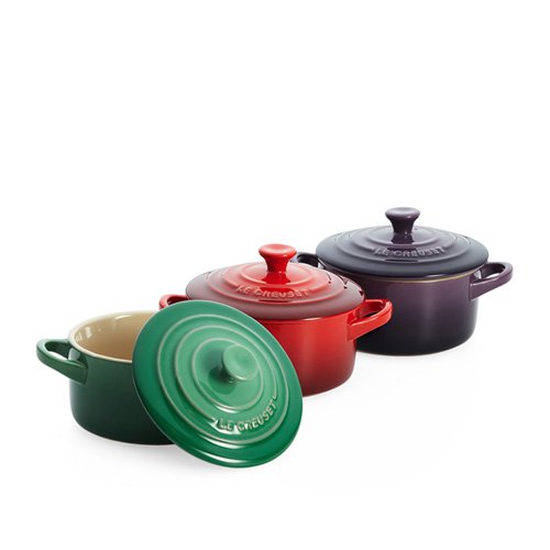 Le Creuset Mini Cocotte 9cm Set of 3 Farm Fresh On Sale Now!
