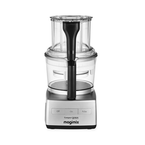 Magimix 3200XL Food Processor Matt Chrome w/ XL Feed Tube