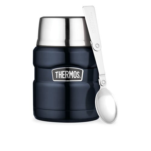 Thermos Stainless King Vacuum Insulated Food Jar Midnight Blue 470ml