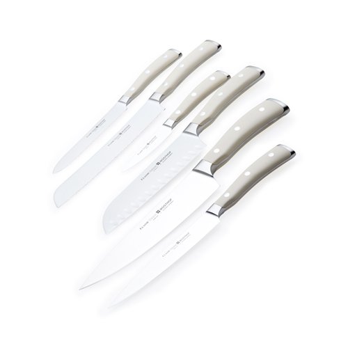 Wusthof Creme Ikon 7pc Knife Block Set On Sale Now!