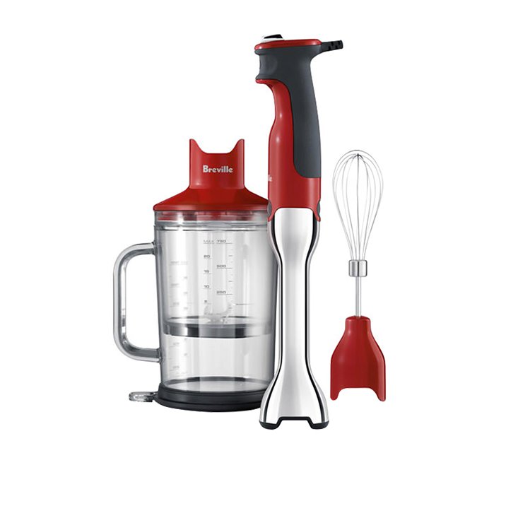 Breville the Control Grip Stick Blender Cranberry On Sale Now!