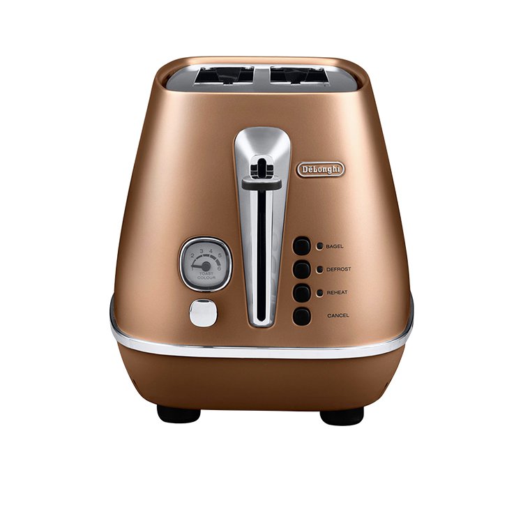 Delonghi Distinta 2 Slice Toaster Copper Fast Shipping