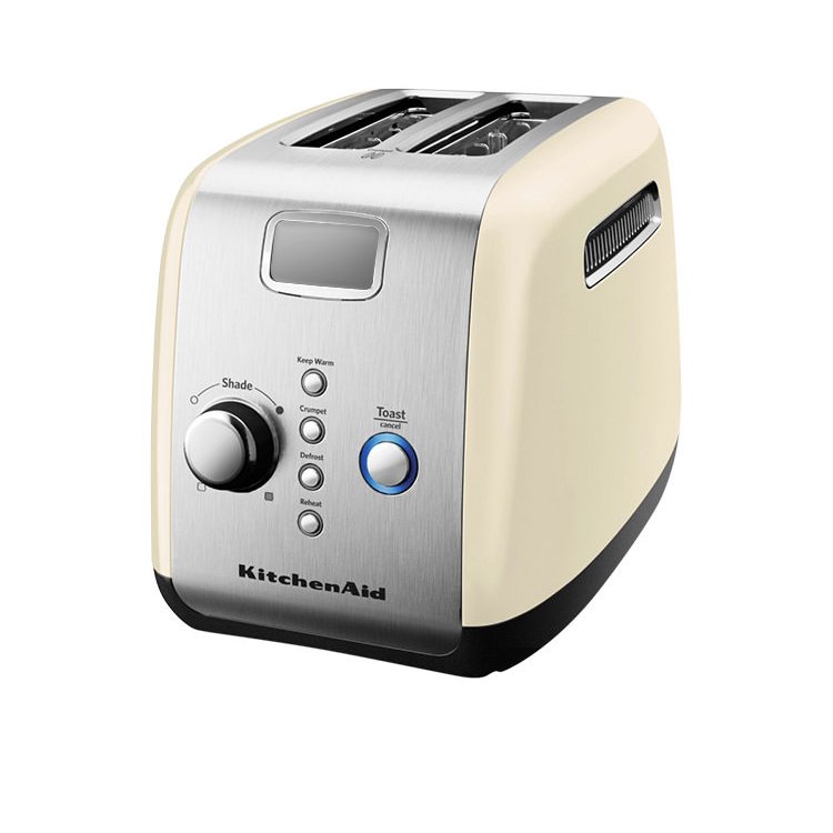 KitchenAid Toaster Artisan 2 Slice (Almond Cream) Kitchen Warehouse