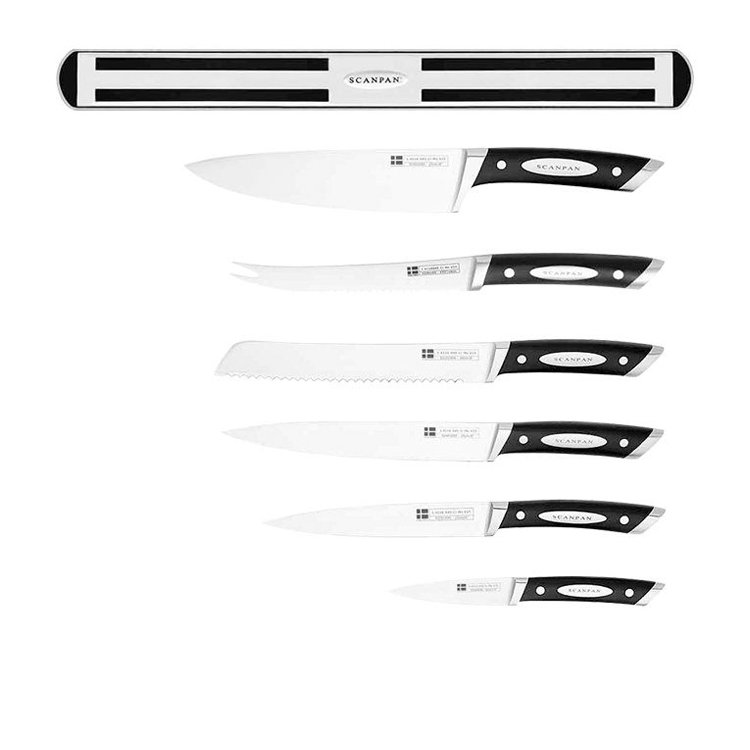 Scanpan Classic Rack Knife Set 7pc