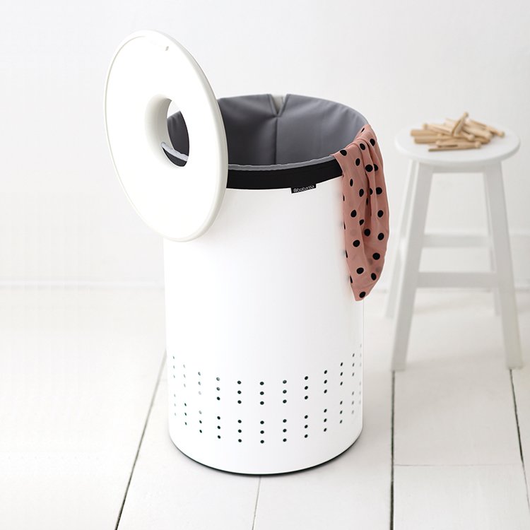 Brabantia Laundry Bin White 50L Fast Shipping