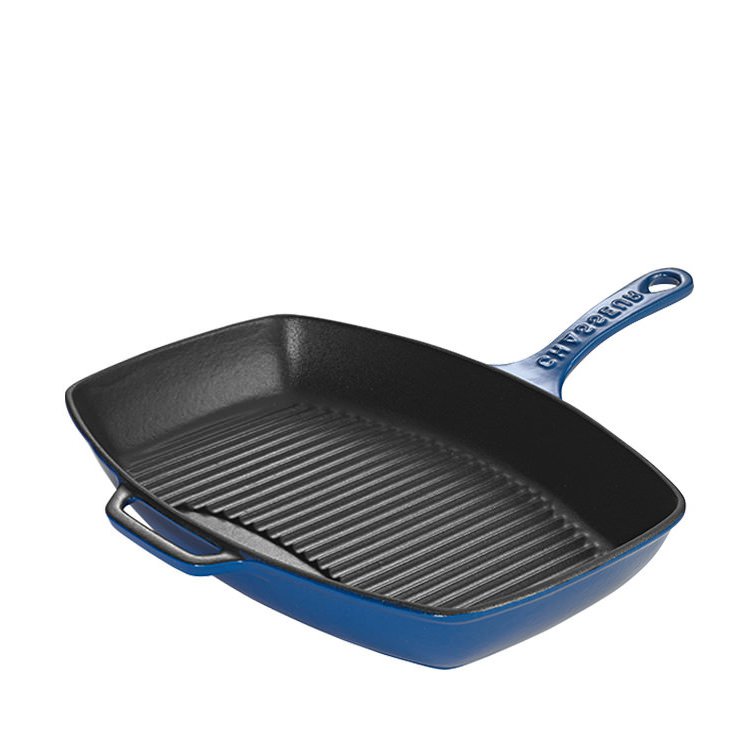 Chasseur Rectangular Grill Pan 37cm Sky Blue Buy Now & Save!