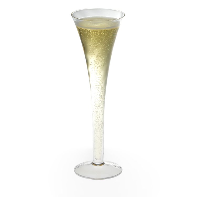 Krosno Silhouette Hollow Stem Champagne Flute Set of 2