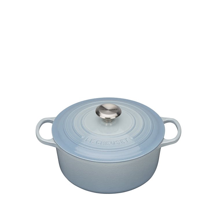 Le Creuset Signature Round French Oven 24cm Coastal Blue Fast Shipping