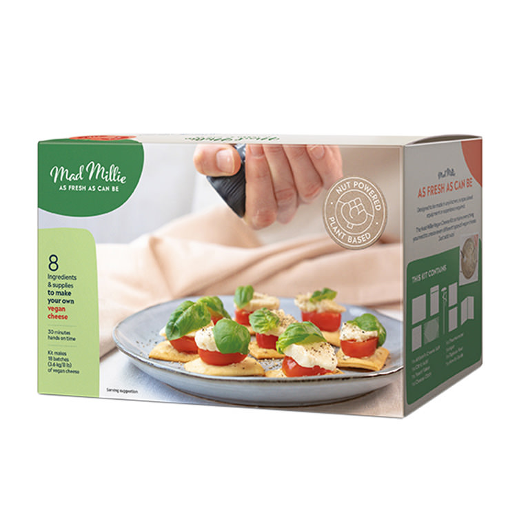 Mad Millie Vegan Cheese Kit Fast Shipping