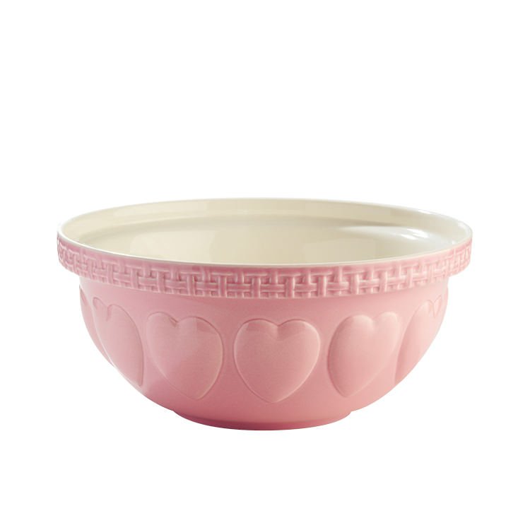 Mason Cash Hearts Mixing Bowl Pink
