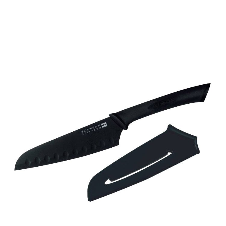 Scanpan Spectrum Soft Touch Santoku Knife Black Scanpan Spectrum Soft Touch Santoku Knife Black