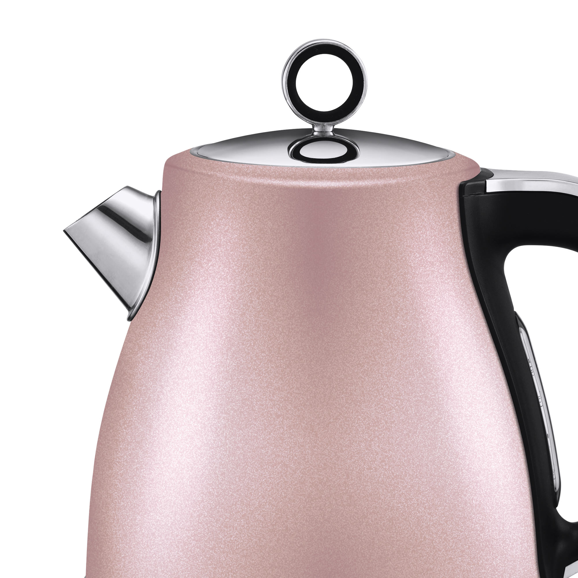 Morphy Richards Evoke 2200W Water Kettle Stainless Steel 1.5L Jug Rose Quartz