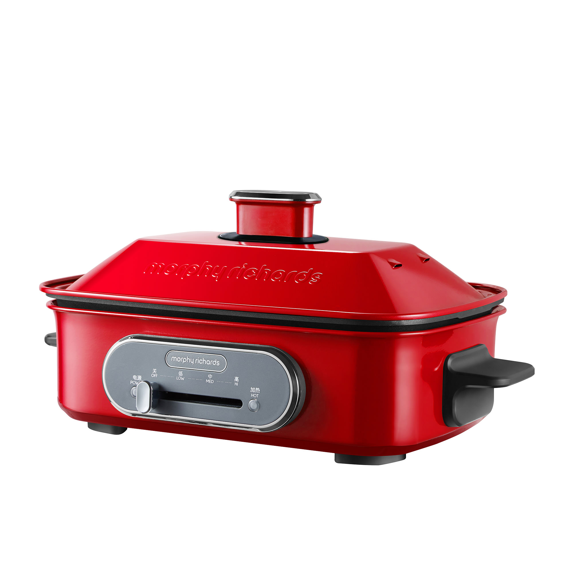 Morphy Richards Multi Function Pot Red Kitchen Warehouse