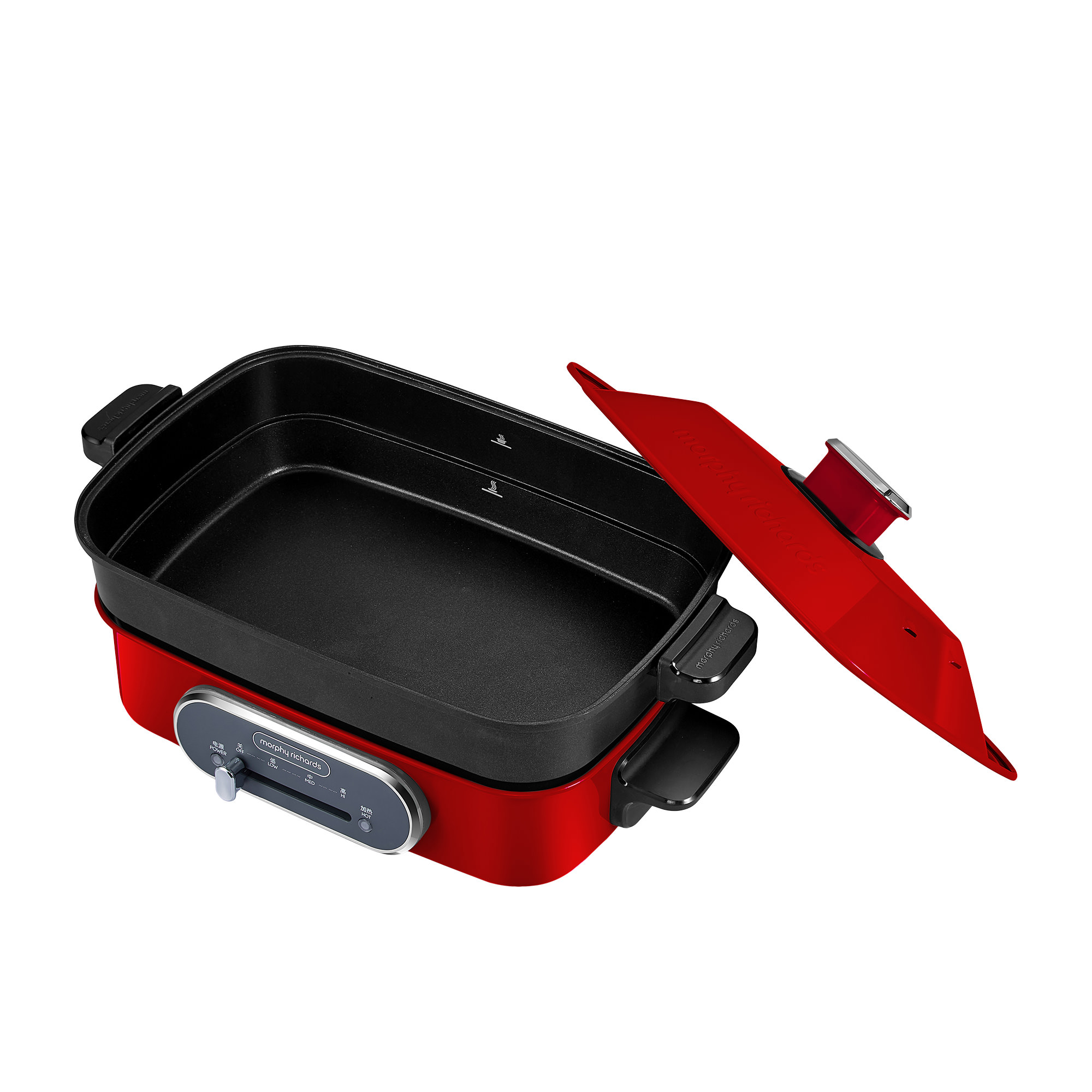 Morphy Richards Multi Function Pot Red Kitchen Warehouse