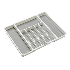 3 X Cutlery Tray-Cream 30 x 38 x 6 cm