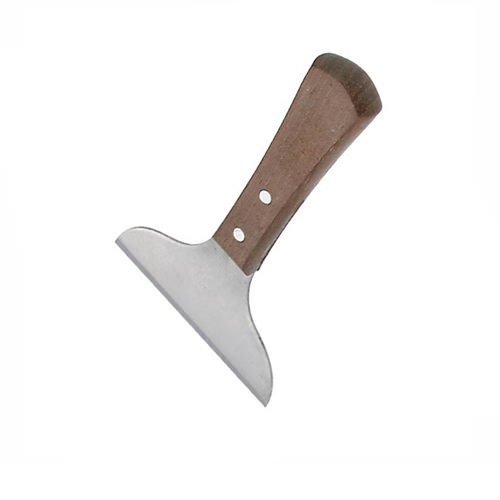 Chef Inox Grill Scraper w/ Wood Handle 11cm Fast Shipping