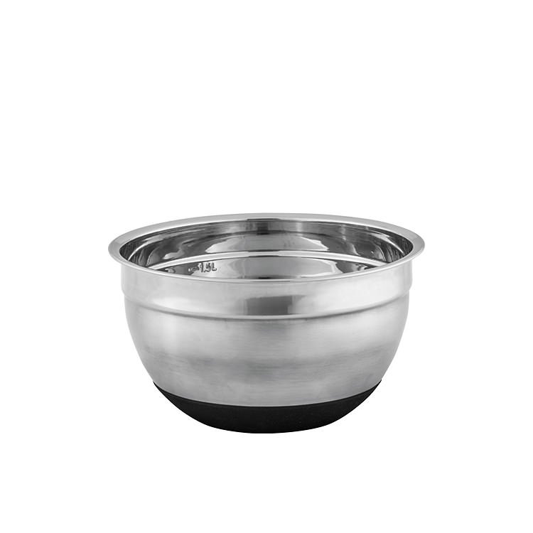 Avanti Stainless Steel Mixing Bowl w/ Silicone Bottom 18cm Fast Shipping
